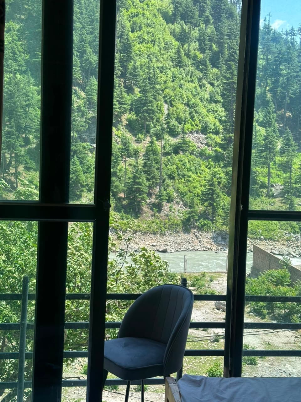 Forest and valley view near Kalam